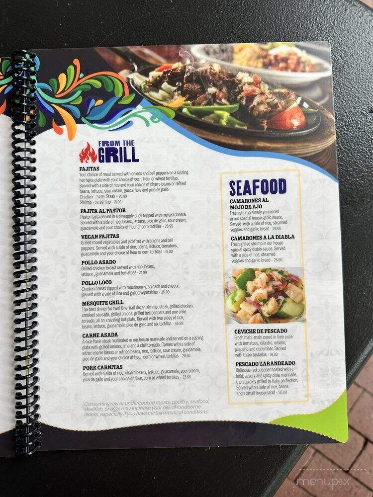 Pedros Tacos and Tequila Bar - Boulder, CO menu_pic