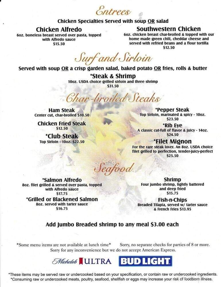 Jodi's Grill - Rocky Ford, CO menu_pic