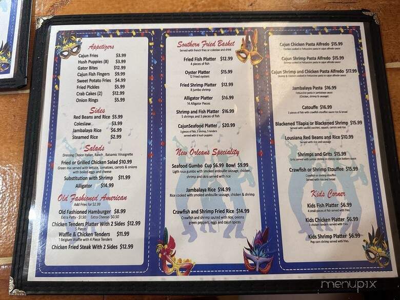 Indian Dhaba - Cumby, TX menu_pic