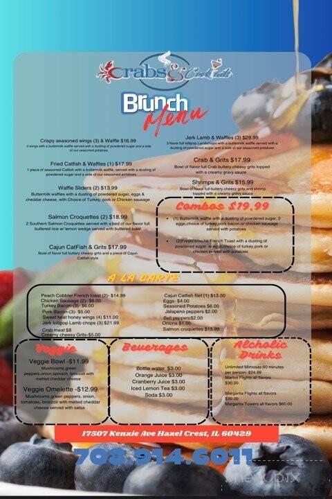 Crabs & Cocktails - Hazel Crest, IL menu_pic