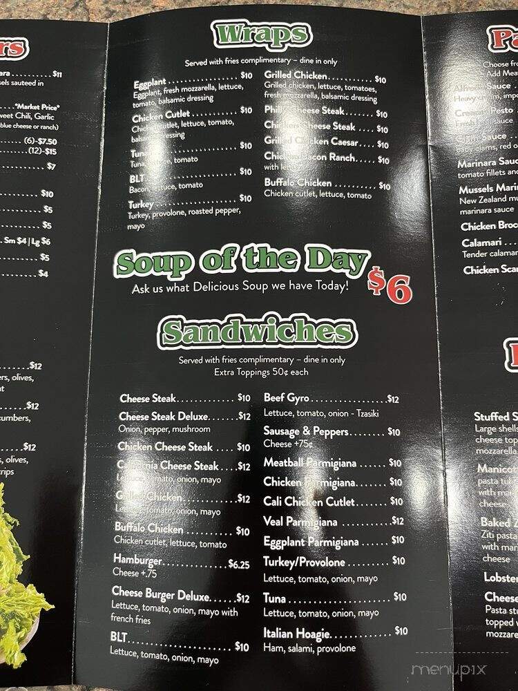 Prime Pizzeria & Restaurant - Nazareth, PA menu_pic