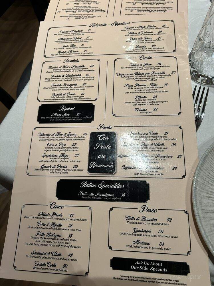 L'Incontro by Rocco - New York, NY menu_pic