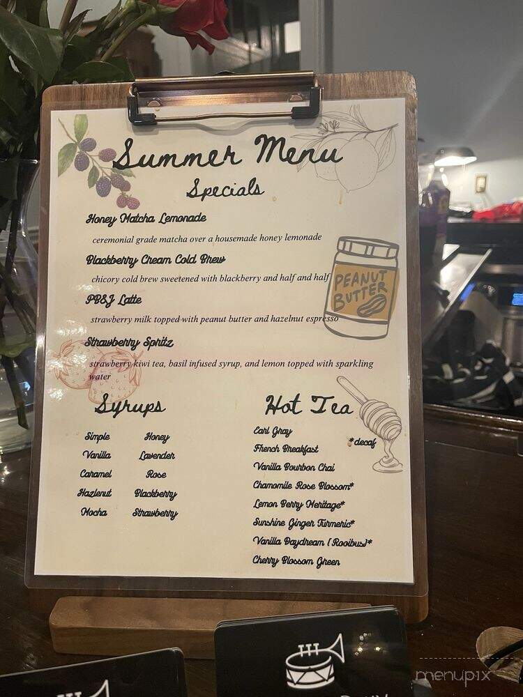 Trumpet & Drum Coffee House - New Orleans, LA menu_pic