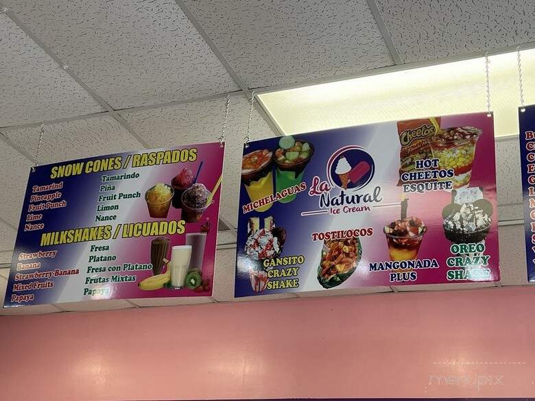 La Natural Ice Cream - Port St. Lucie, FL menu_pic