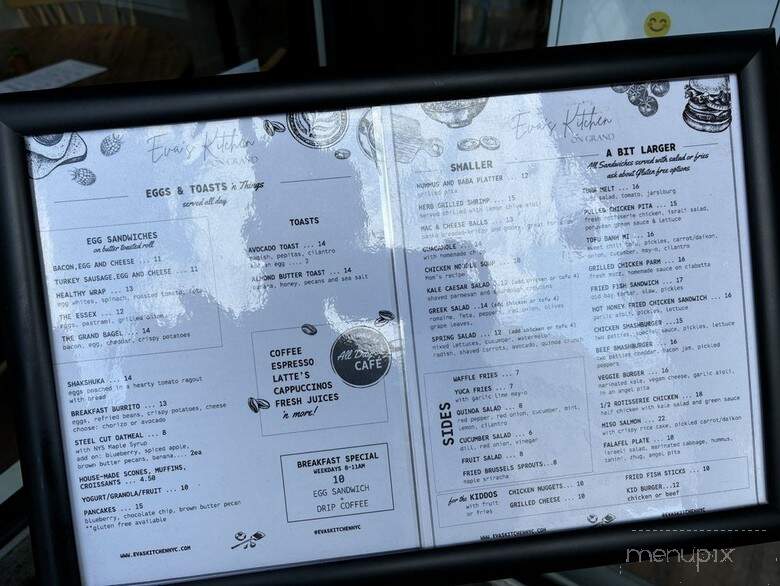 Eva's Kitchen - New York, NY menu_pic