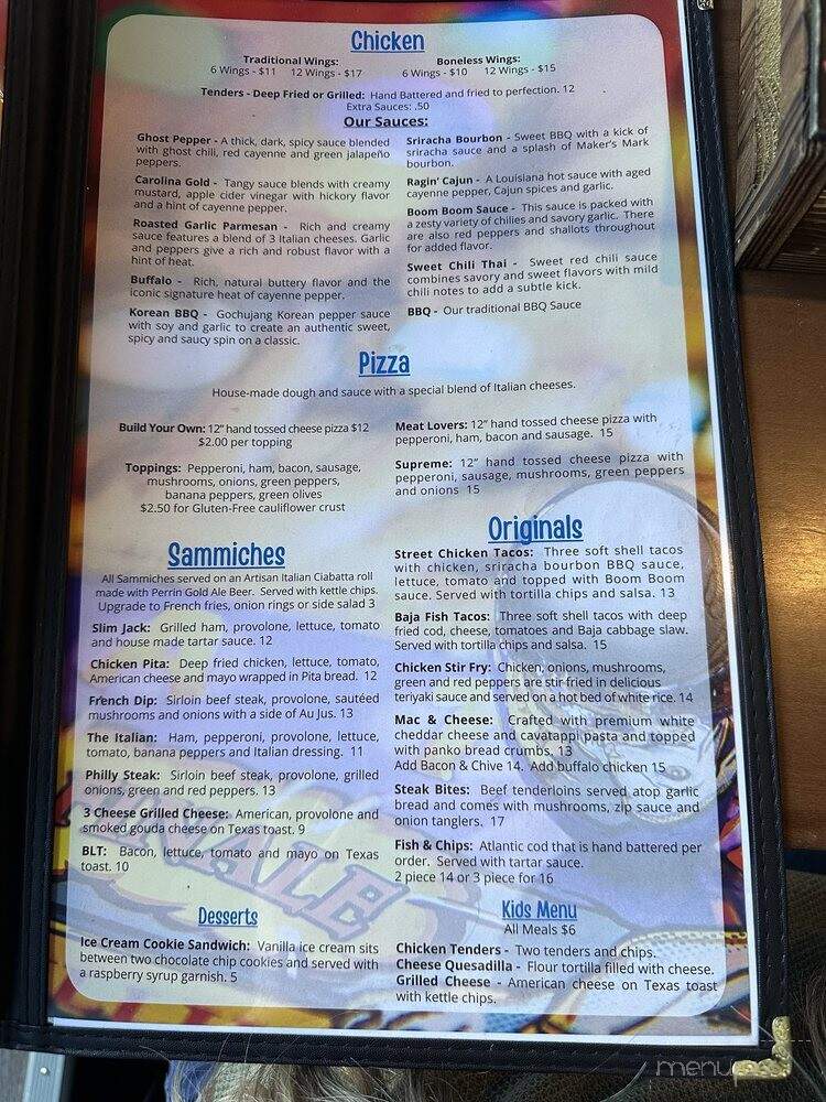 The Local Goat - New Baltimore, MI menu_pic