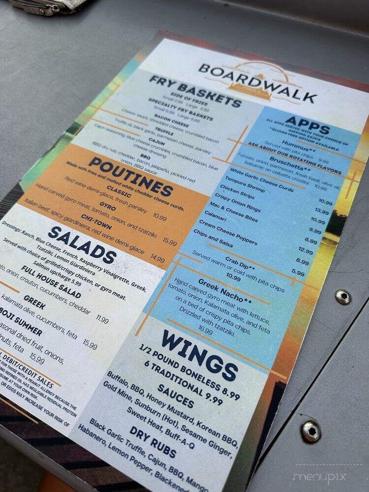 Boji Boardwalk Bar & Grill - Arnolds Park, IA