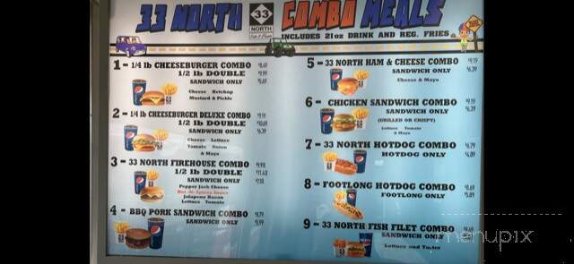 33 North Eats & Treats - Rose City, MI menu_pic