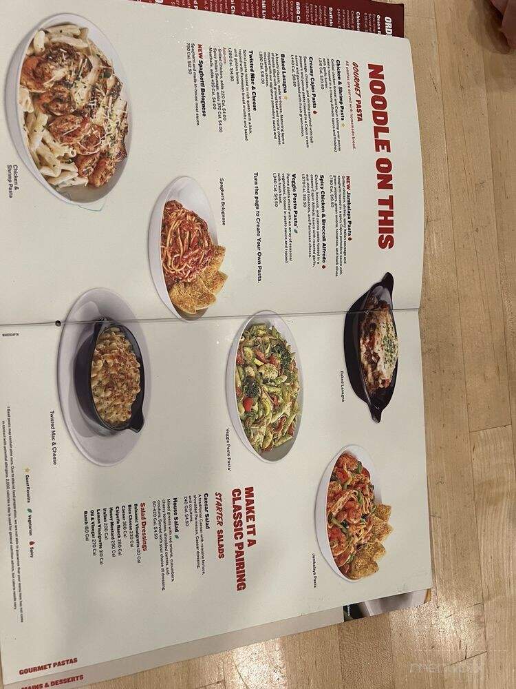 Boston's Restaurant & Sports Bar - Midland, MI menu_pic