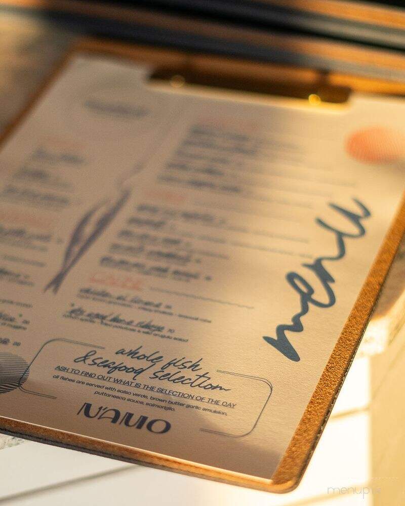 N'AMO Seafood - Montauk, NY menu_pic