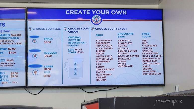 Sub Zero Creamery - Simi Valley, CA menu_pic