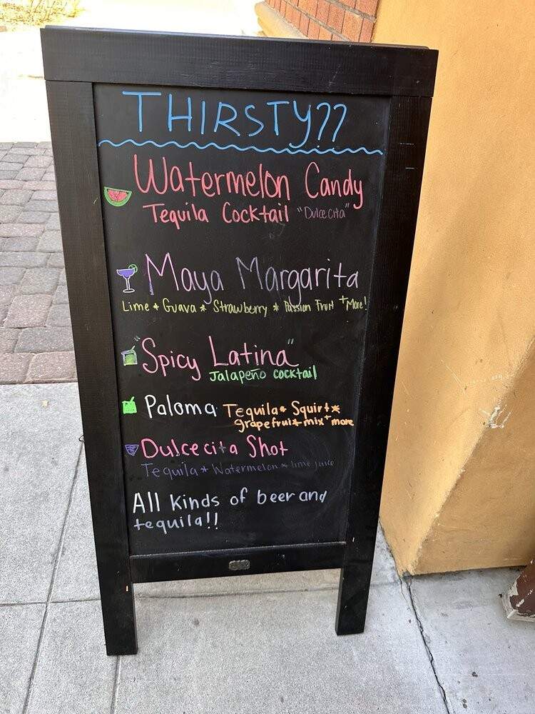Maya's Authentic Mexican Food - Davis, CA menu_pic