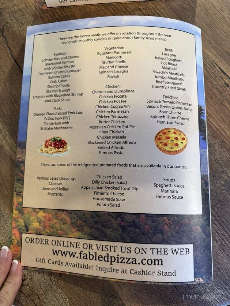 Fabled Pizza and Myers Kitchen and Pantry - Blowing Rock, NC
