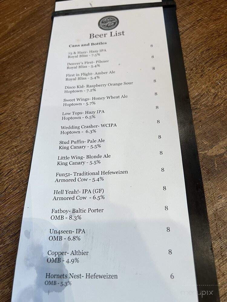 Neighbors 828 - Sherrills Ford, NC menu_pic