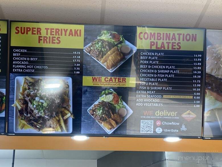 Teriyaki House Grill - Lynwood, CA menu_pic