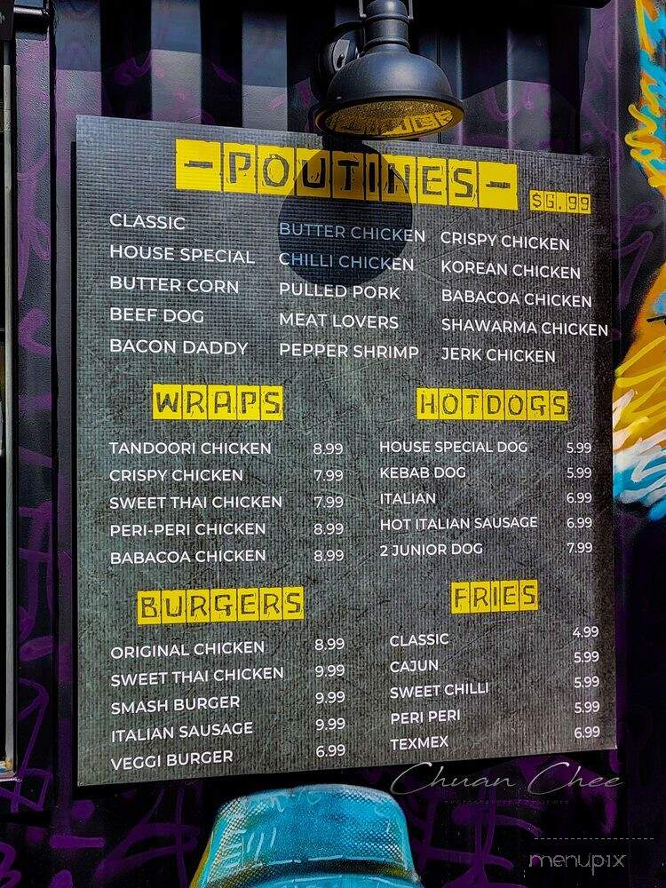 Poutine Hub - Toronto, ON menu_pic