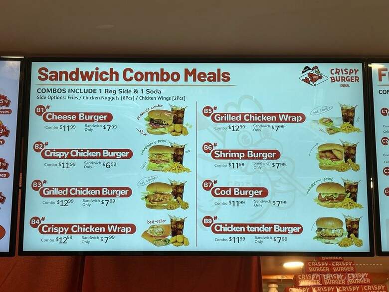 Crispy Burger - New York, NY menu_pic