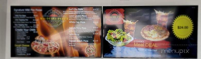 Wildfire Pizza - Surf City, NC menu_pic