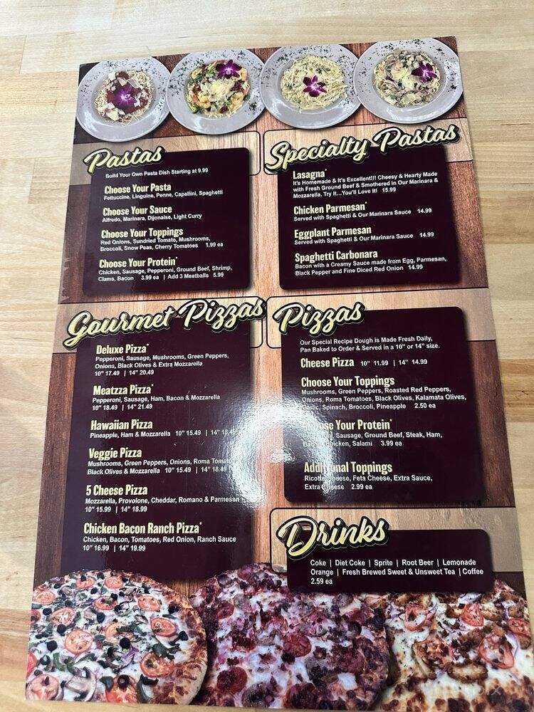 Great Pizza & Pasta - Chesapeake, VA menu_pic