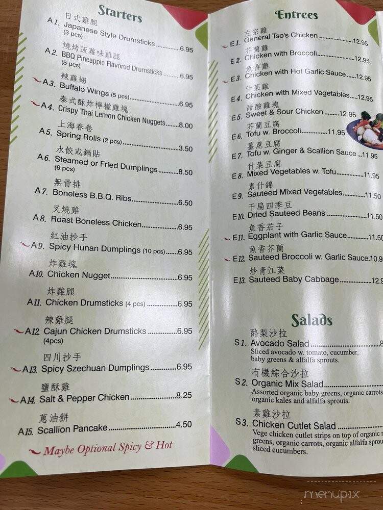 Veggie Heaven - Franklin Township, NJ menu_pic