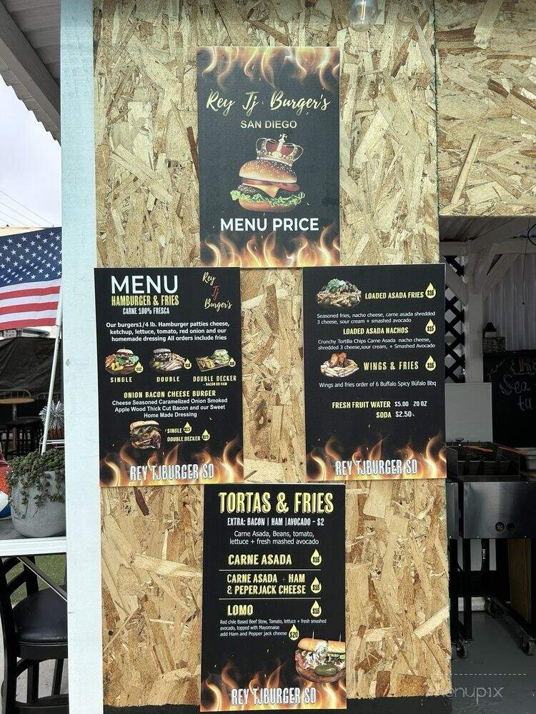 Rey TJ Burgers - Chula Vista, CA