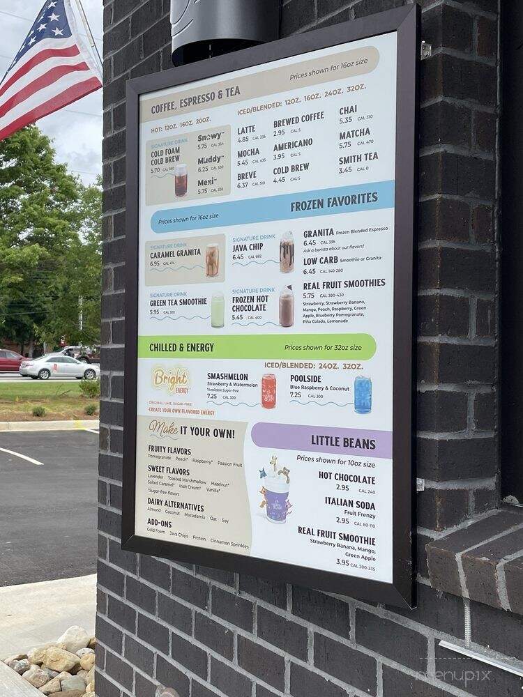 The Human Bean - Suwanee, GA menu_pic