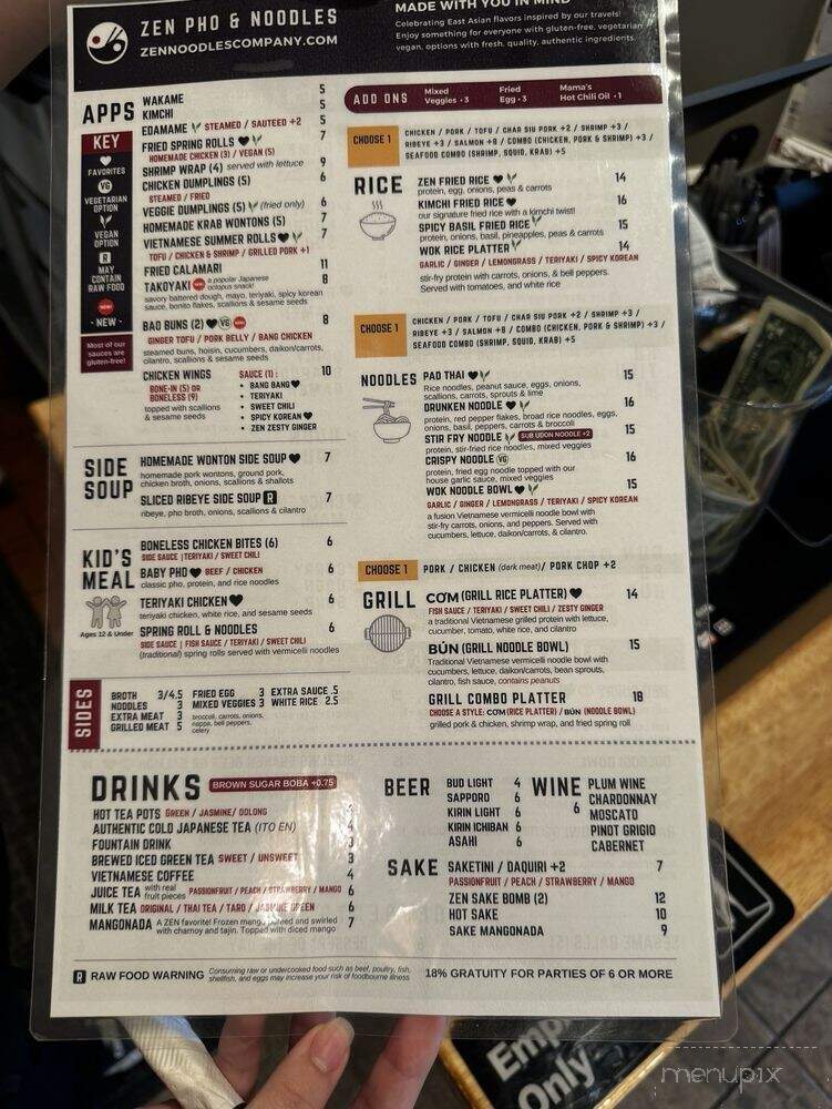 Zen Pho & Noodles - Jacksonville, FL