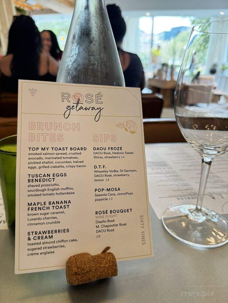 Sixty Vines - Washington, DC menu_pic