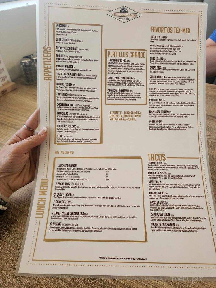 Villa Grande Taco & Bar - Sanger, TX