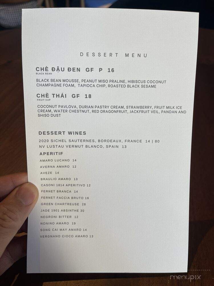 Ramie - Seattle, WA menu_pic