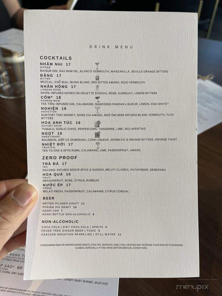 Ramie - Seattle, WA menu_pic