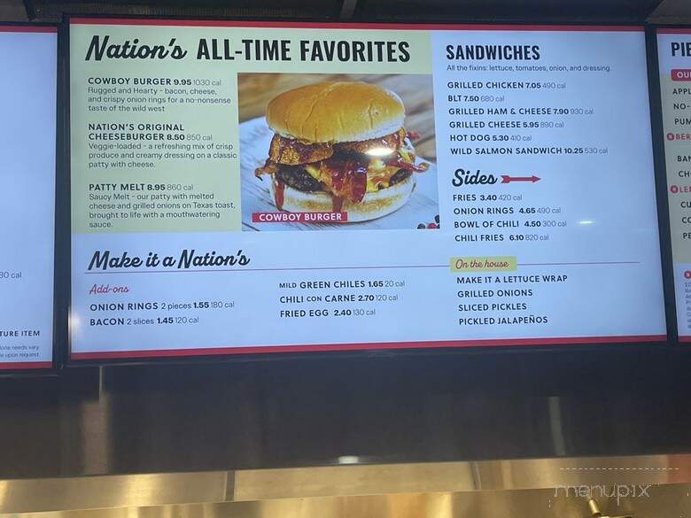 Nation's Giant Hamburgers - Arlington, TX menu_pic
