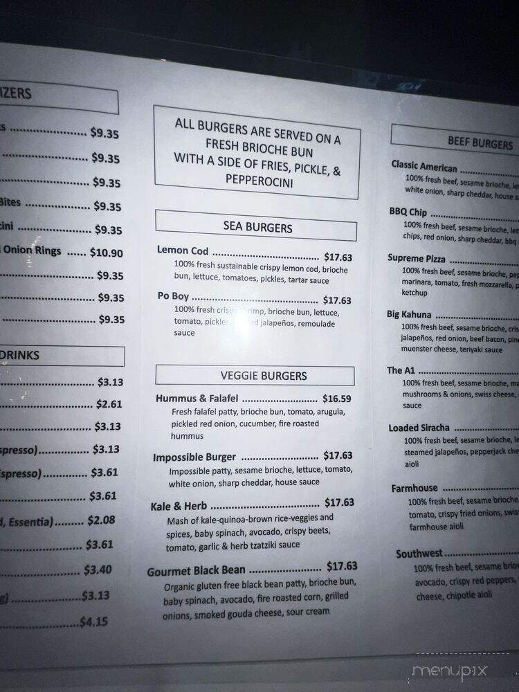 Golden K Burgers - New York, NY menu_pic