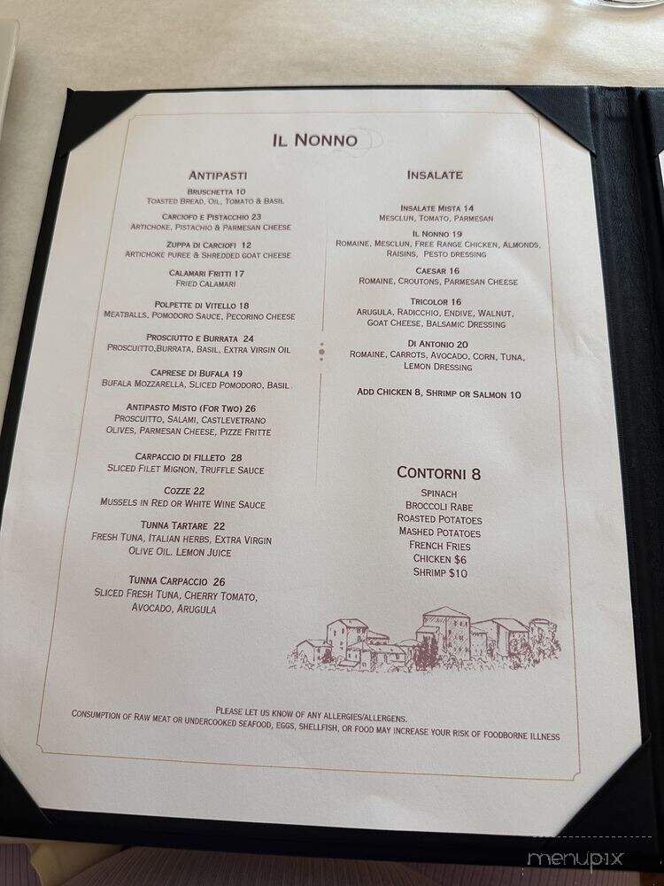 Il Nonno - Queens, NY menu_pic