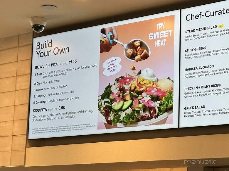 Cava - Chandler, AZ menu_pic