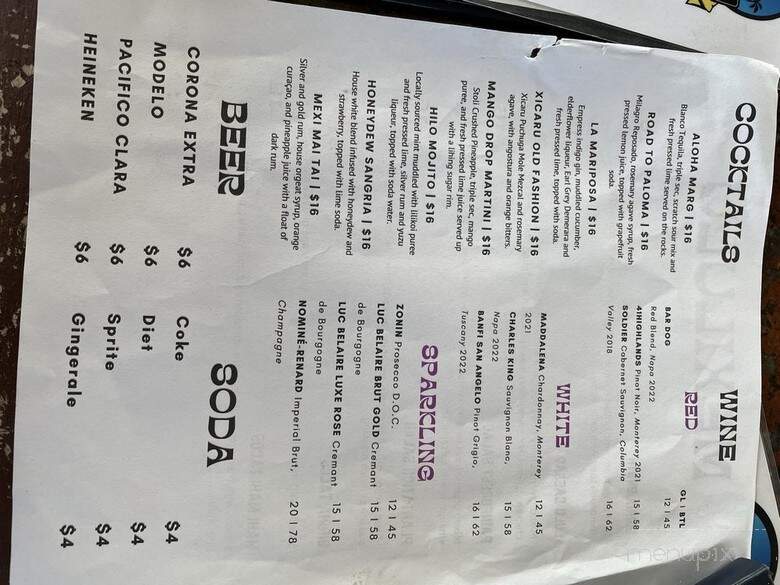 Mexilulu - Honolulu, HI menu_pic