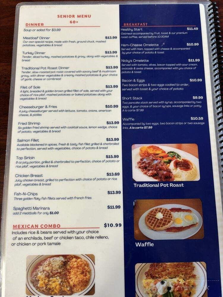 Sammy's Cafe - Calimesa, CA menu_pic