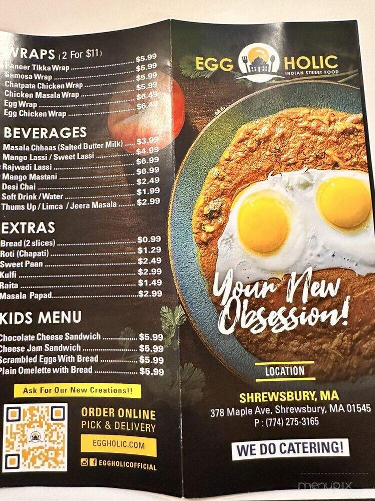 EggHolic - Shrewsbury, MA menu_pic