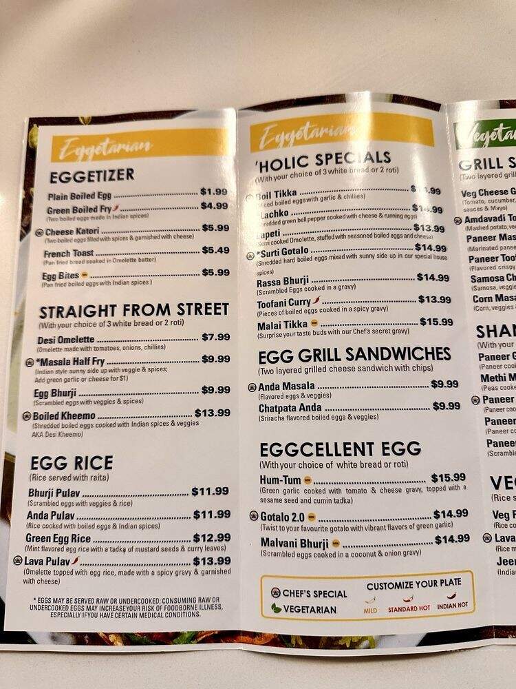 EggHolic - Shrewsbury, MA menu_pic