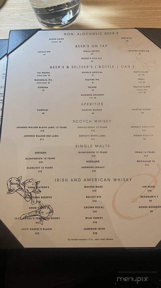 Clove Indian Cuisine - Renton, WA menu_pic