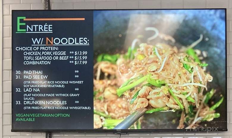 Thai Taste - Fresno, CA menu_pic