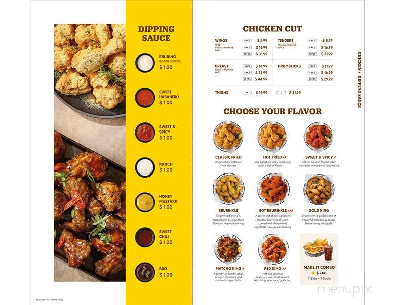 BHC Chicken - Los Angeles, CA menu_pic
