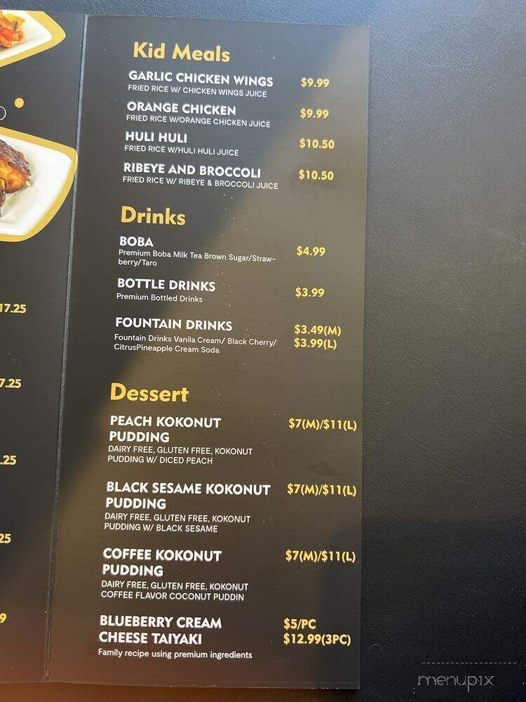 Mythos Chef - Riverside, CA menu_pic
