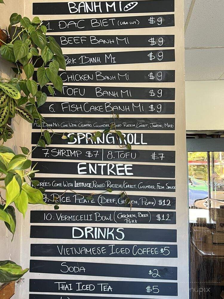Banh Mi Viet - San Francisco, CA menu_pic
