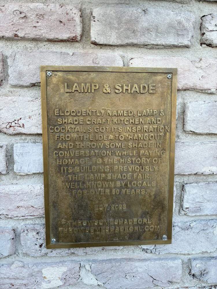 Lamp & Shade Craft Kitchen and Cocktails - Orlando, FL menu_pic