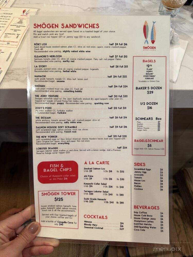 Smogen Appetizers - Studio City, CA menu_pic