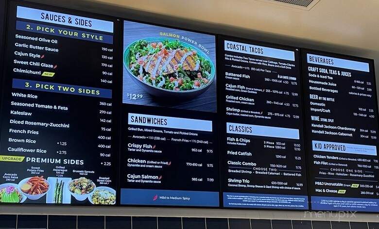 California Fish Grill - Costa Mesa, CA menu_pic