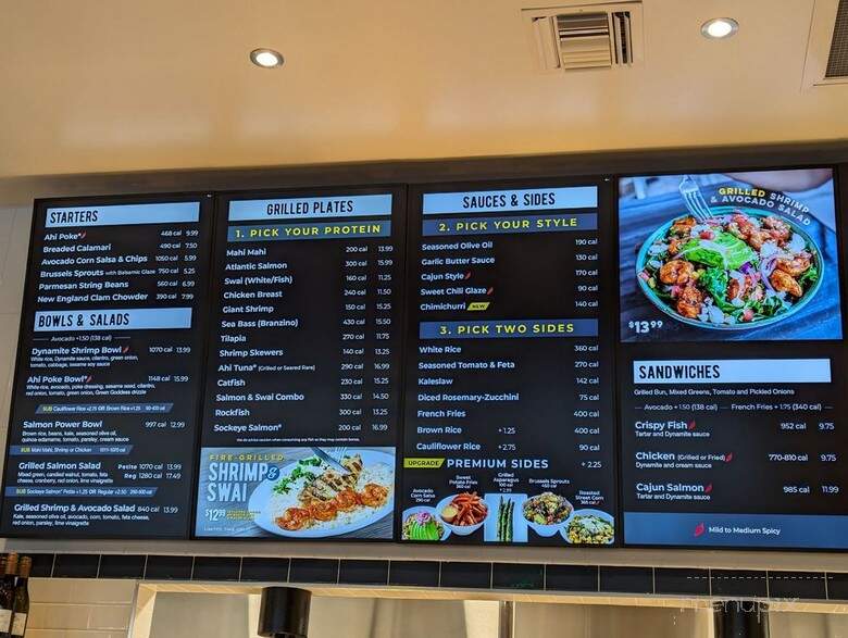 California Fish Grill - Costa Mesa, CA menu_pic