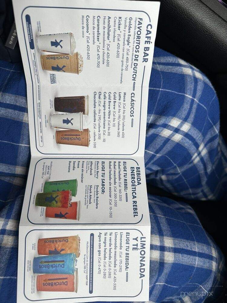 Dutch Bros Coffee - Covina, CA menu_pic