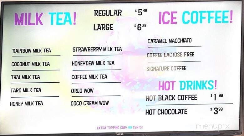 Rainbow Donuts and Smoothies - Chandler, AZ menu_pic
